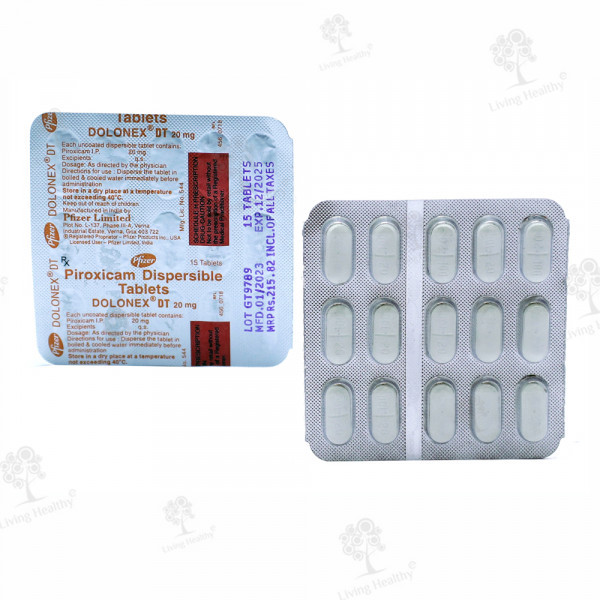 DOLONEX DT 20 MG TAB (15 TAB)