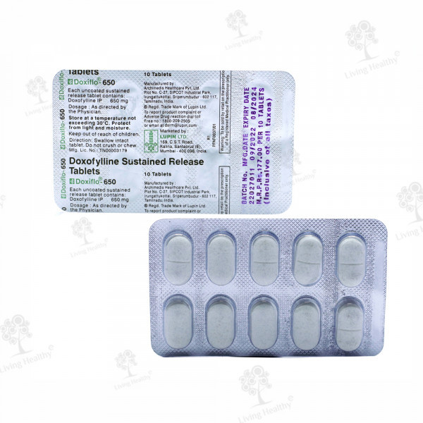 DOXIFLO 650 MG TAB (10 TAB)