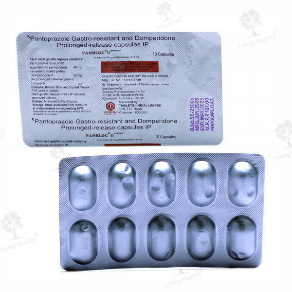 PANBLOC D 40 MG (10TAB)