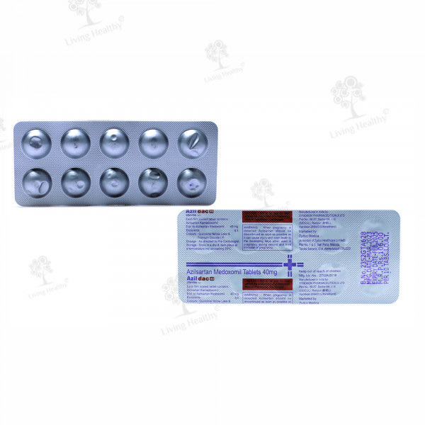 AZILDAC 40 MG TAB (10 TAB)