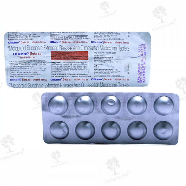 OLKEM BETA 50 TAB (10TAB)