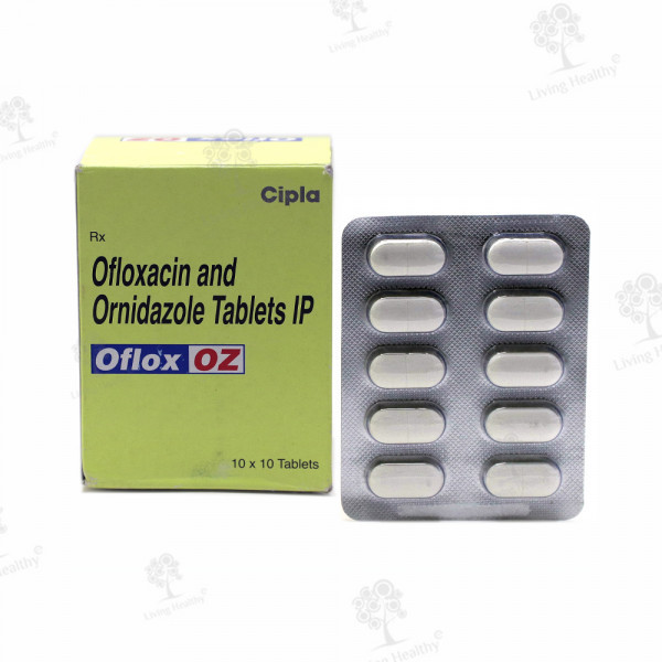 OFLOX OZ 200/500 MG TAB (10TAB)