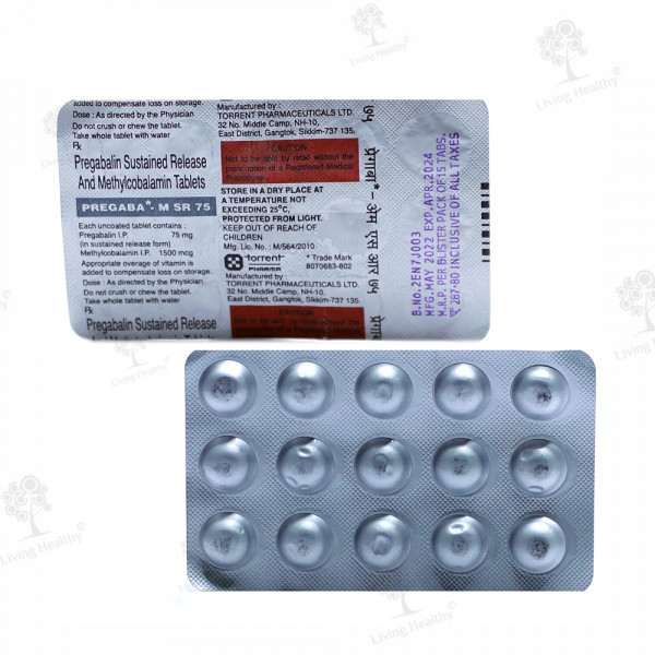 PREGABA M 75 MG CAP (15 CAP)