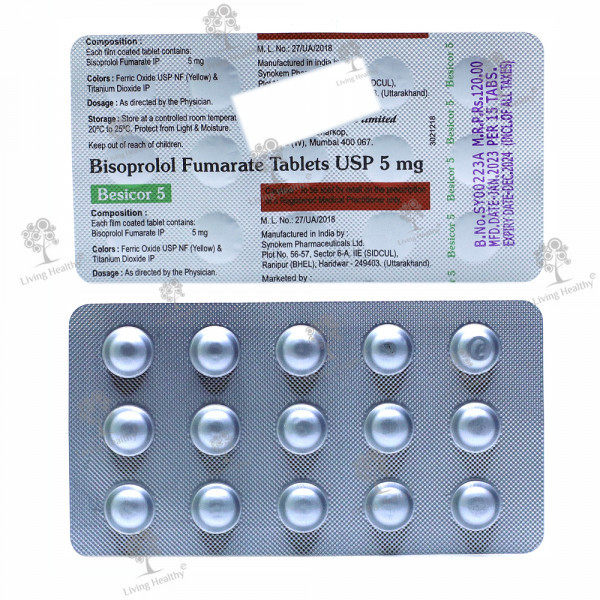 BESICOR  5 MG (15TAB)