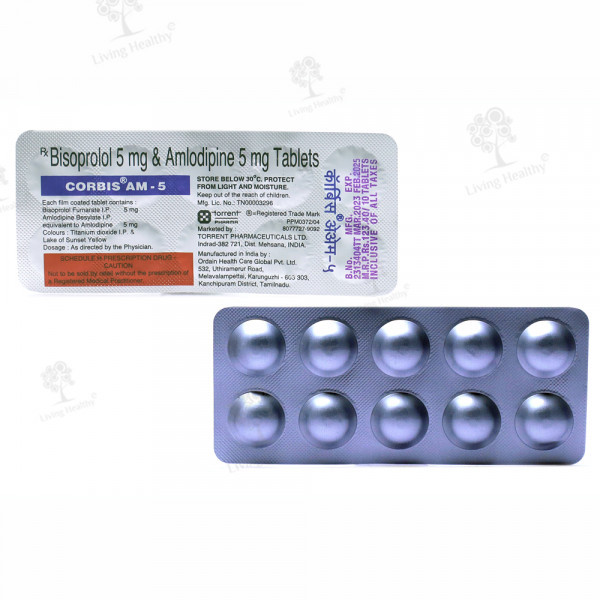 CORBIS AM 5 MG TAB (10 TAB)