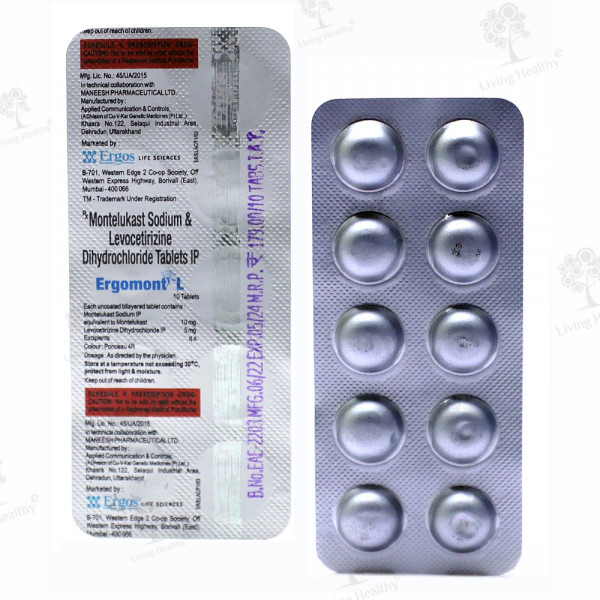 ERGOMONT L TAB (10 TAB)