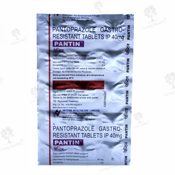 PANTIN 40 MG TAB (15 TAB)