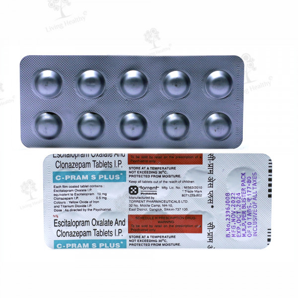 C PRAM S PLUS 0.25 MG TAB (10TAB)