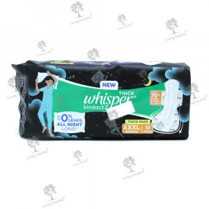 WHISPER ULTRA NIGHTS XXXL  (10 PADS)