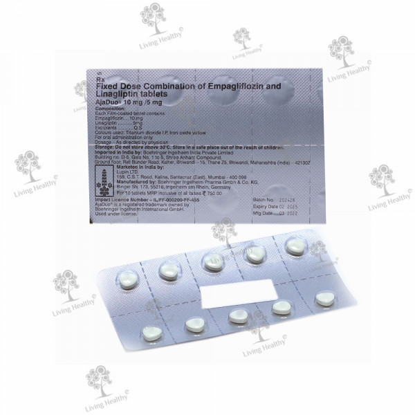 AJADUO 10/5 MG TAB (10TAB)