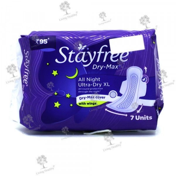 STAYFREE SECURE REGULAR DRY COVER(7 PADS)