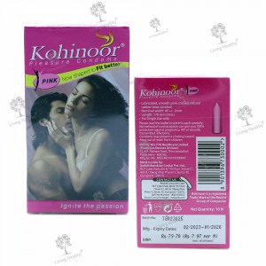 KOHINOOR PINK CONDOM (10 PCS)