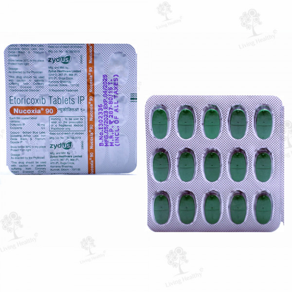 NUCOXIA 90 MG TAB (15TAB)