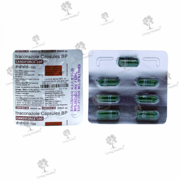 CANDIFORCE 100 MG CAP  (7CAP)