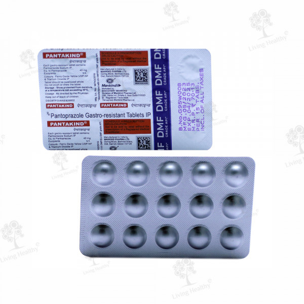 PANTAKIND 40 MG TAB (15TAB)