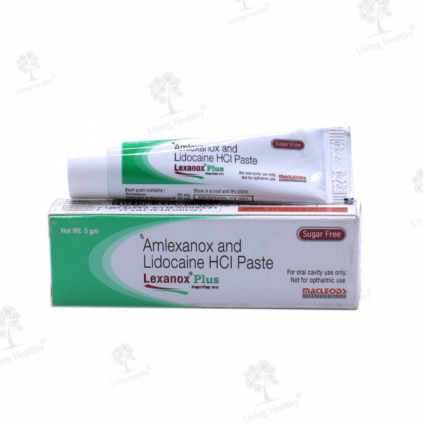 LEXANOX PLUS PASTE (SF) (5 GM)