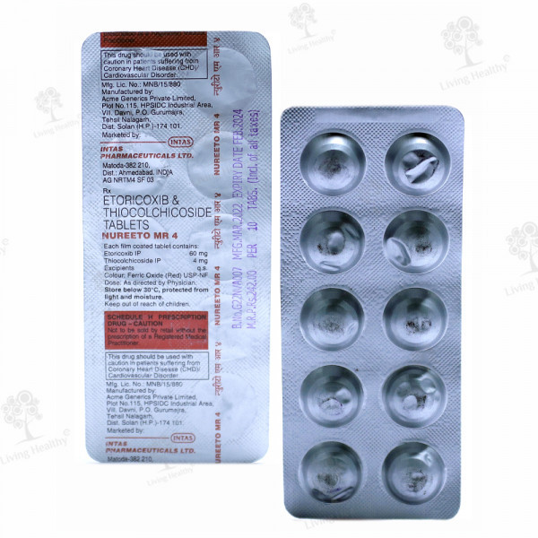 NUREETO MR 4 MG TAB (10 TAB)