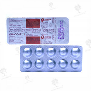 EFNOCAR 20 MG TAB  (10 TAB)