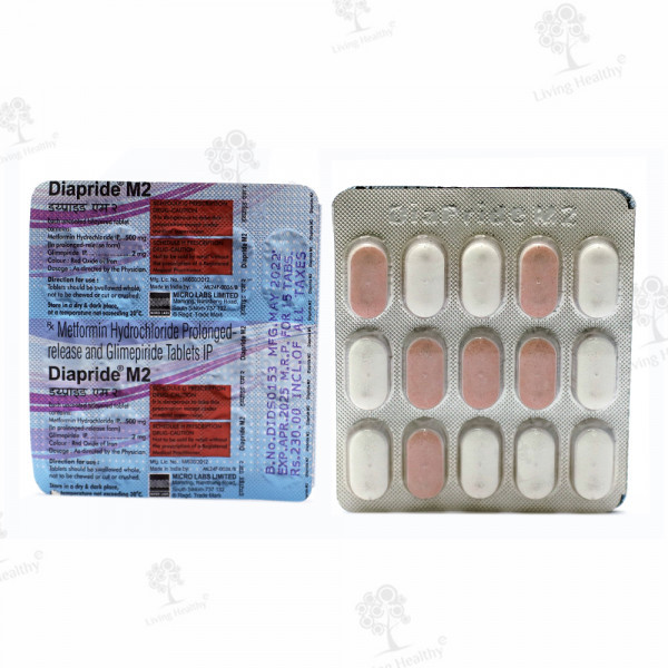 DIAPRIDE M2 FORTE TAB (30TAB)