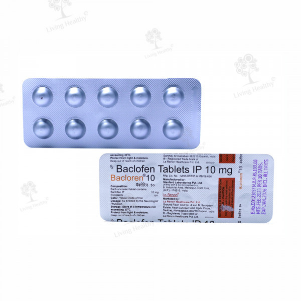 BACLOREN 10 MG TAB (10TAB)