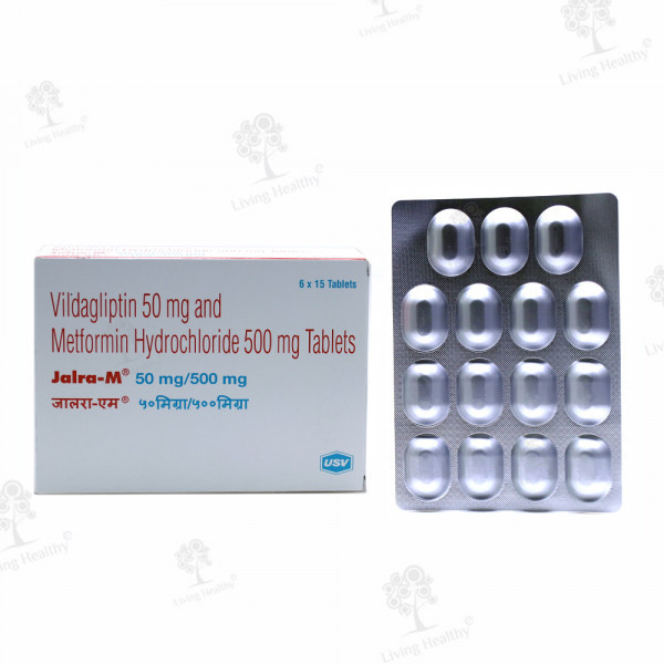 JALRA M 50 MG / 500 MG TAB (15TAB)