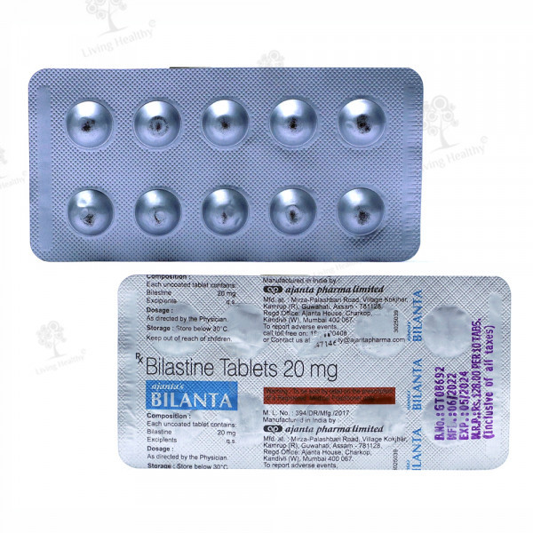 BILANTA 20 MG TAB (10TAB)