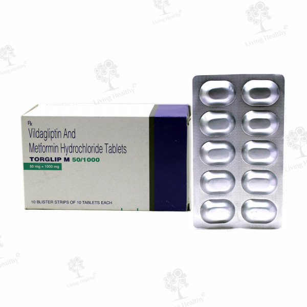 TORGLIP M 50/1000 MG (10 TAB)