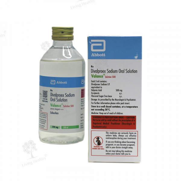 VALANCE 500 MG  SOLUTION (200ML)