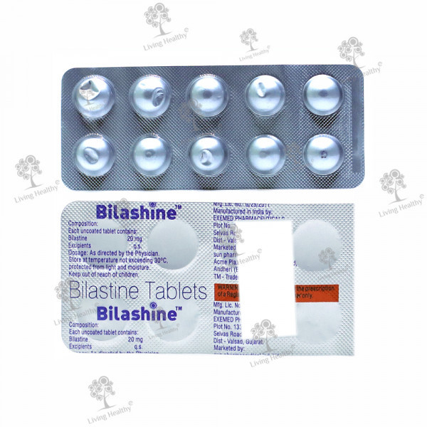 BILASHINE 20 MG (10TAB)
