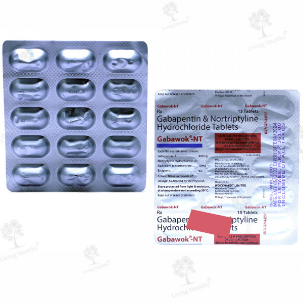 GABAWOK NT 100 MG (15 TAB)