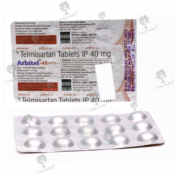 ARBITEL 40 MG   (15 TAB)