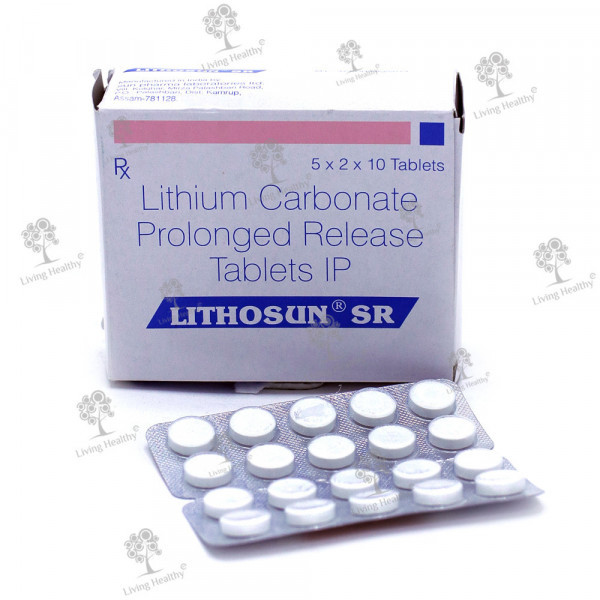 LITHOSUN SR 400 MG TAB (10 TAB)