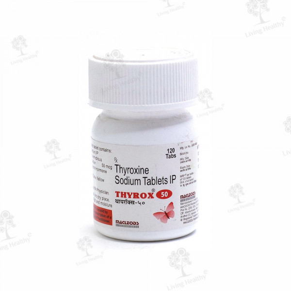 THYROX 50 MG TAB(100 TAB)