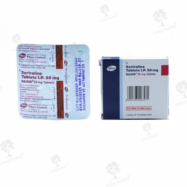 DAXID 50 MG TAB (15 TAB)