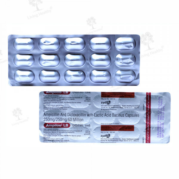 AMPILOX LB 500 MG TAB  (15TAB)