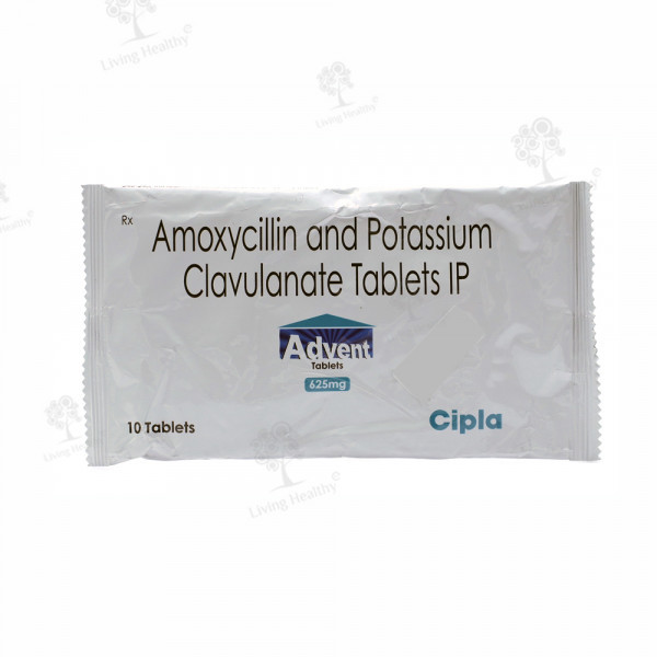 ADVENT 625 MG TAB (10TAB)