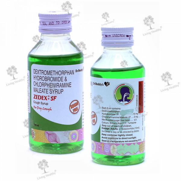 ZEDEX SF SYRUP (100 ML)