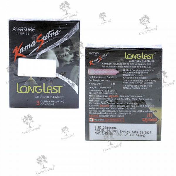 KS CONDOM(LONGLAST) (3 PCS)