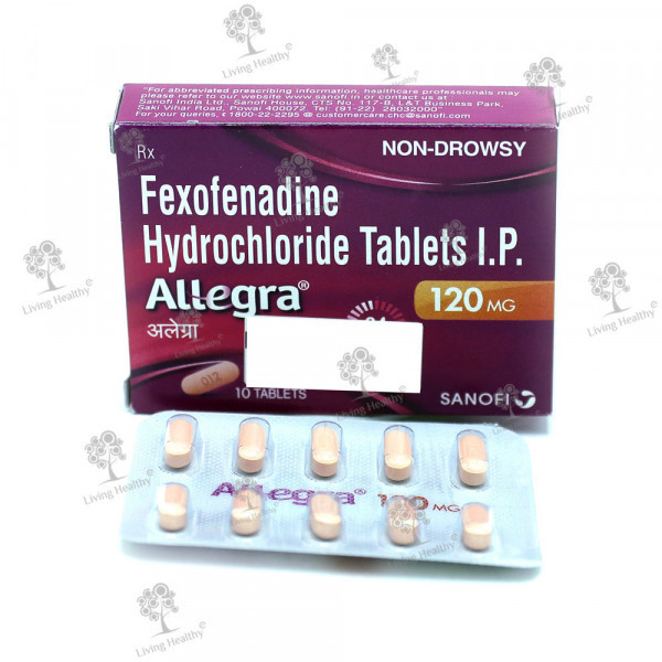 ALLEGRA 120 MG TAB (10 TAB)