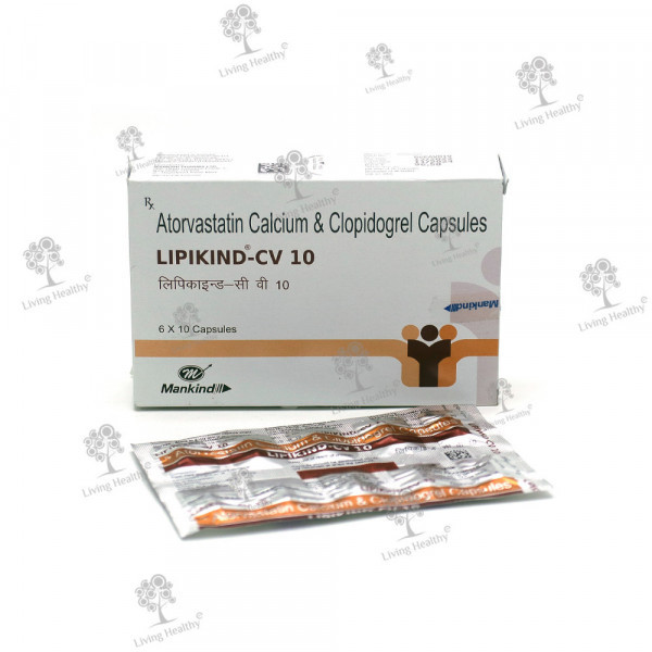 LIPIKIND CV  10 MG CAP (10 CAP)