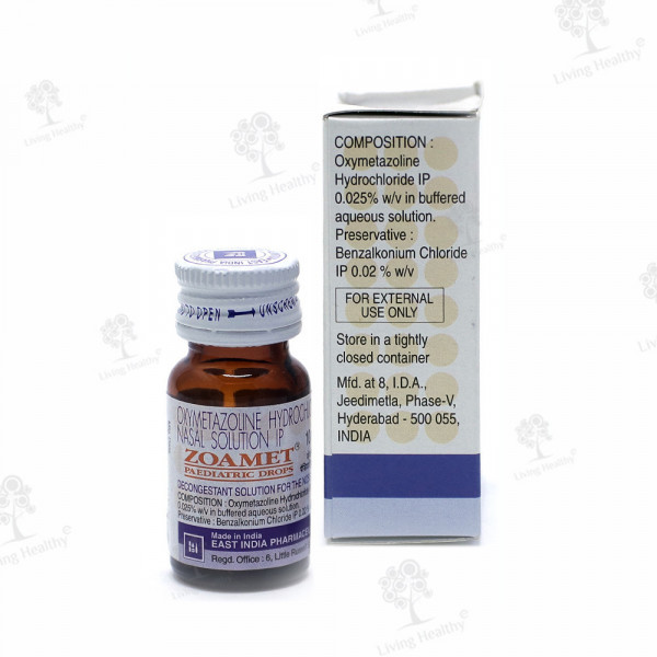 ZOAMET PAED NASAL DROPS (10ML)