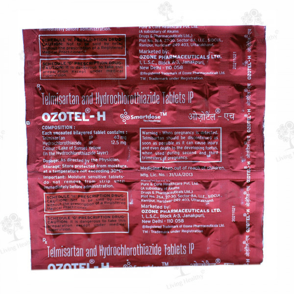 OZOTEL H 40 MG TAB (30TAB)