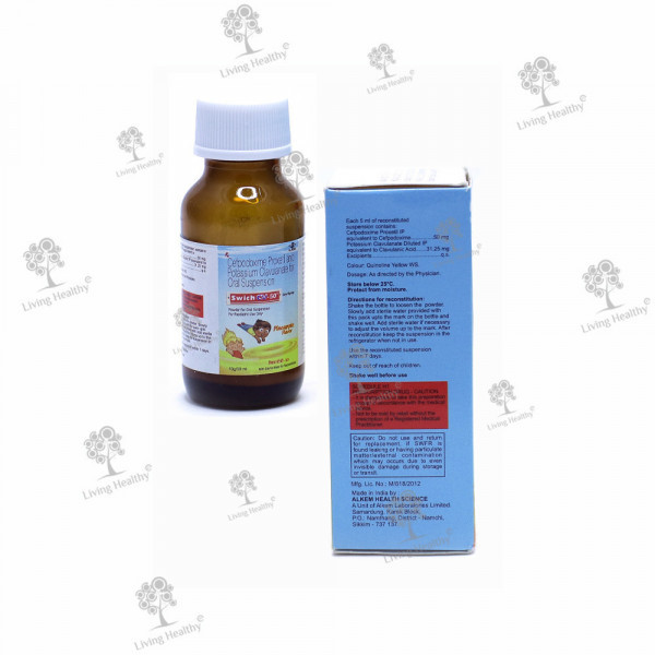 SWICH CV 50 MG DRY SYP 30 ML (1PCS)