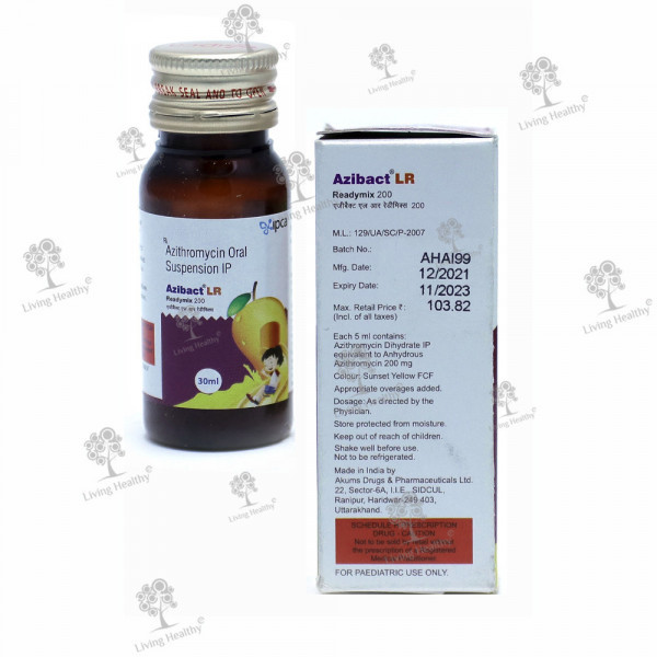 AZIBACT LR 200 MG SYP  (30ML)