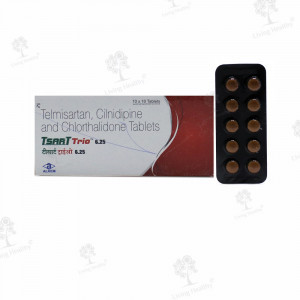 TSART TRIO 6.25 MG TAB (10TAB)