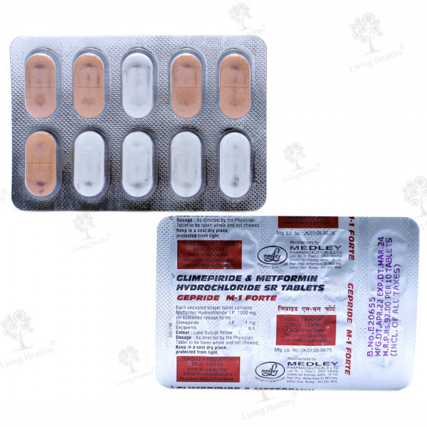 GEMINOR M 1 MG TAB (15TAB)
