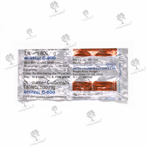 ACUTROL C 800 MG TAB (10 TAB)
