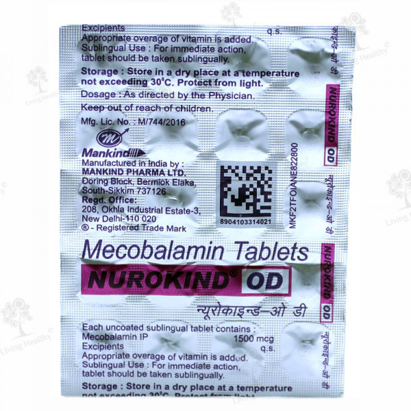 NUROKIND OD 1500 MG TAB (20 TAB)