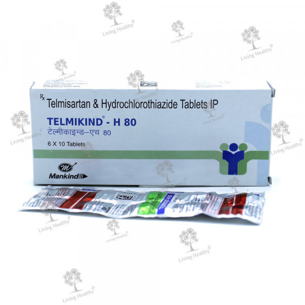 TELMIKIND H 80 MG TAB (10TAB)