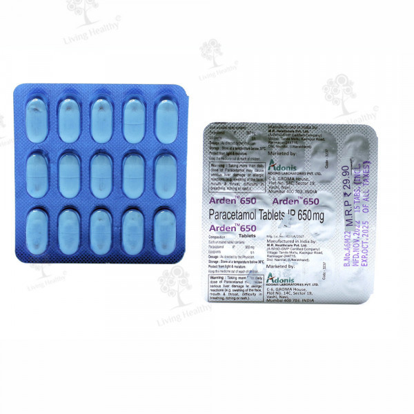 ARDEN 650 MG TAB (15 TAB)